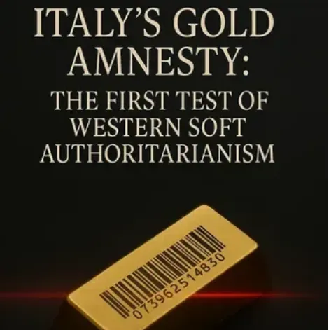 Italy's Gold Tax: Pay Now And Pay Later…