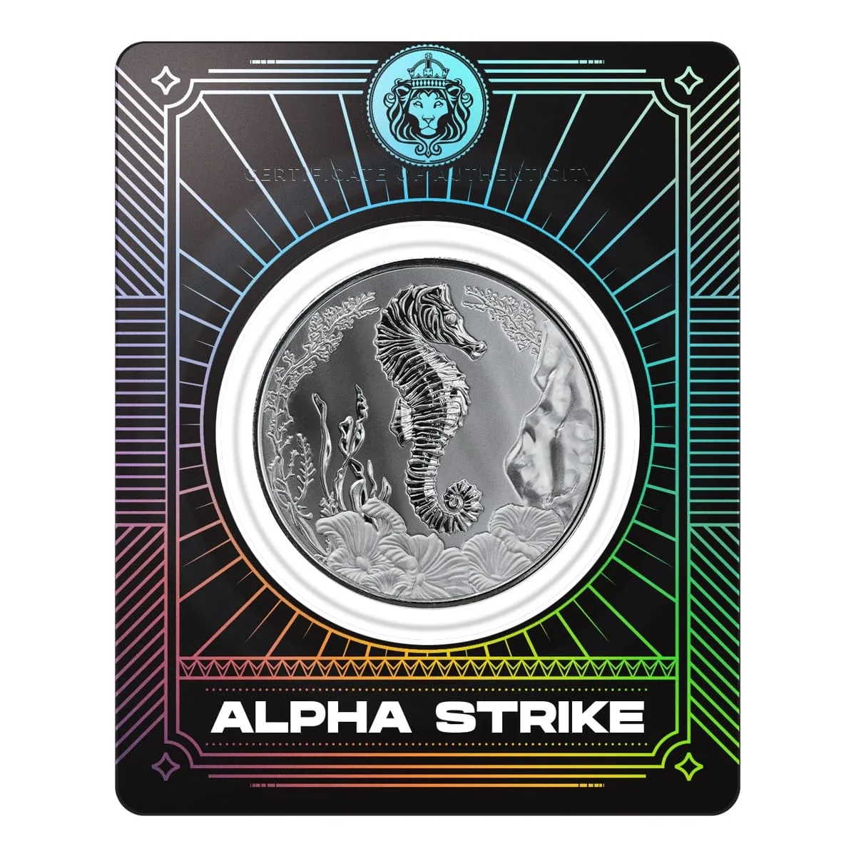 2021年サモア「タツノオトシゴ・シーホース」純銀 1オンス 2021 Samoa