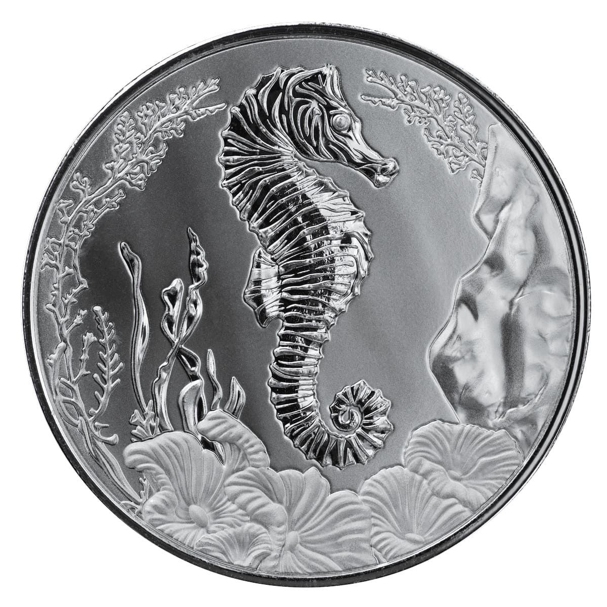 Buy 2025 Samoa Zebra Seahorse 1 oz Silver Coin