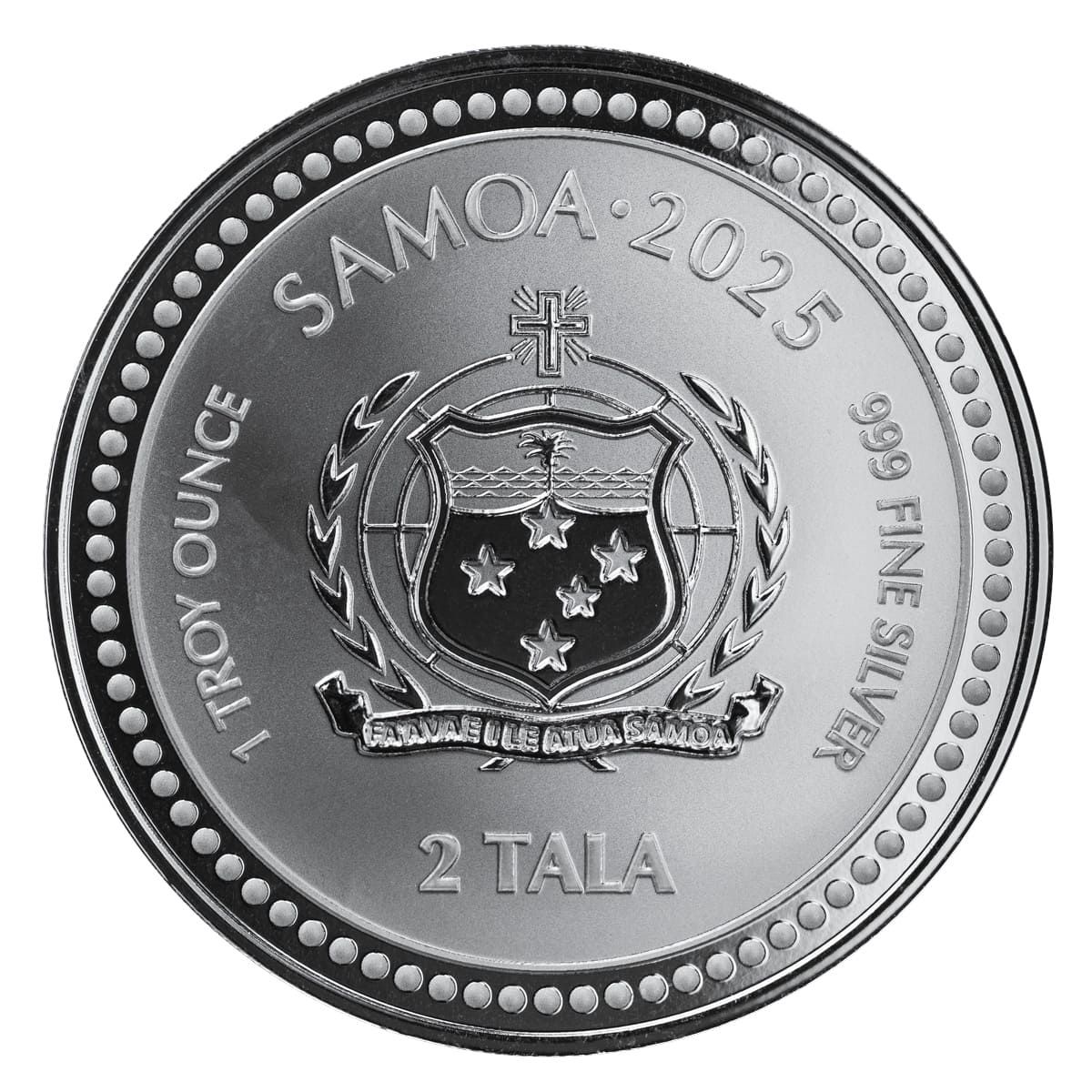 Buy 2025 Samoa Zebra Seahorse 1 oz Silver Coin