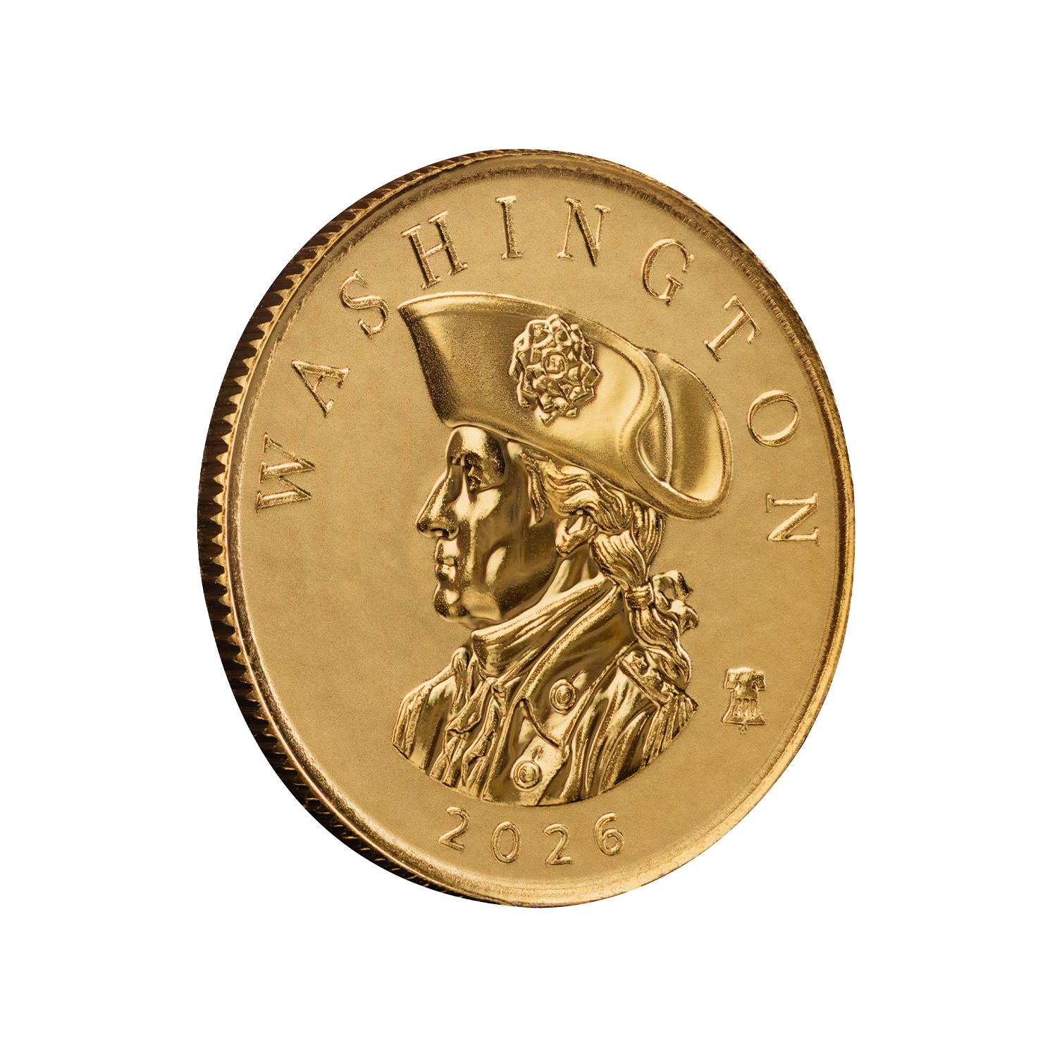 2026 Samoa Commander Series Washington 1/10 oz Gold Proof Like Coin