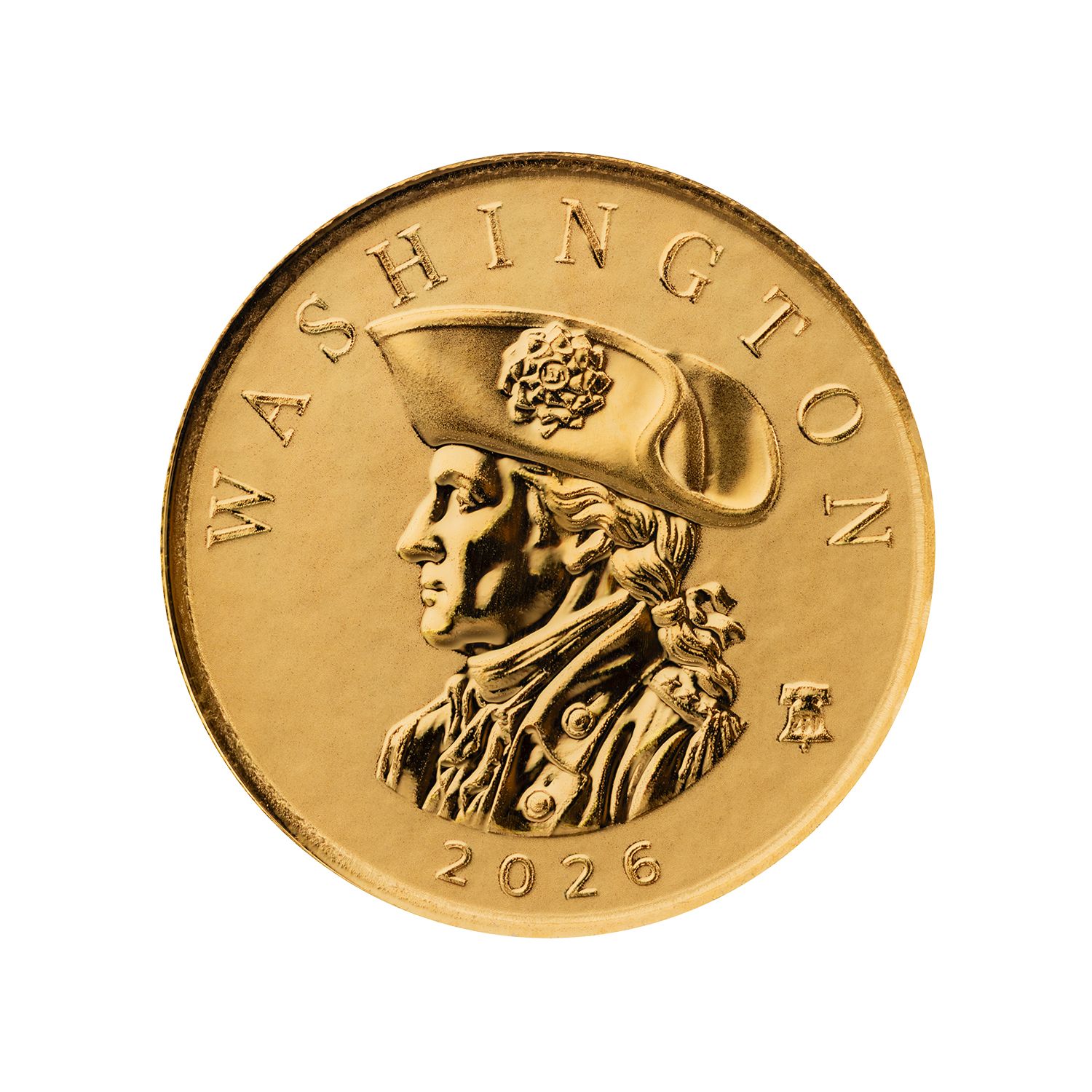 2026 Samoa Commander Series Washington 1/10 oz Gold Proof Like Coin