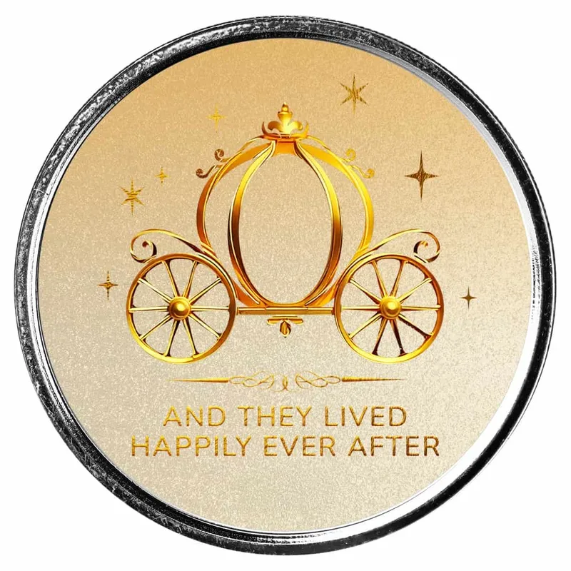 2026 Scottsdale Mint And They Lived Happily Ever After 1 Oz Silver Colorized Round Web