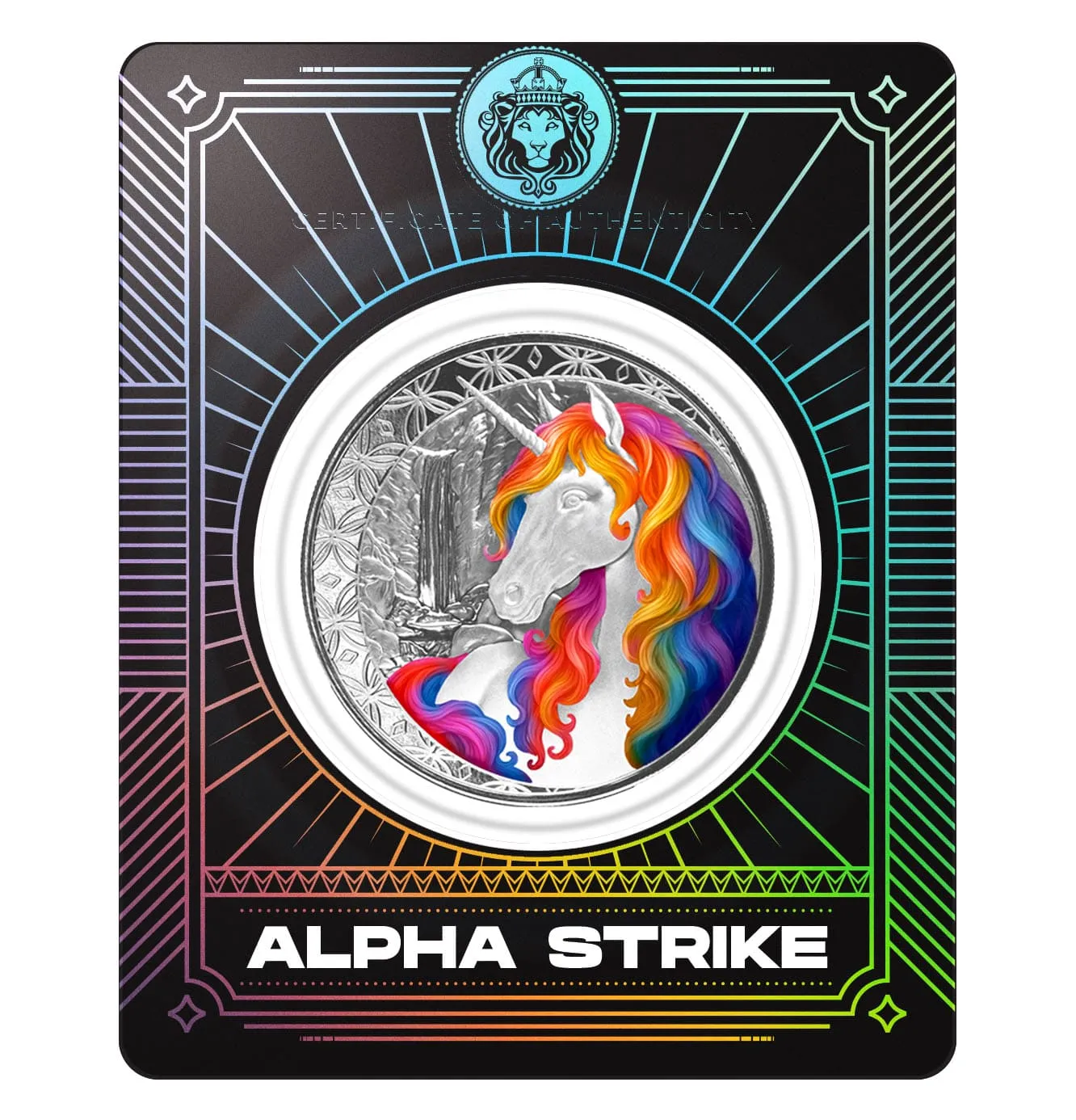 2025 Fiji | Unicorn “Blossom” 1 oz Silver Colorized Coin Alpha Strike™