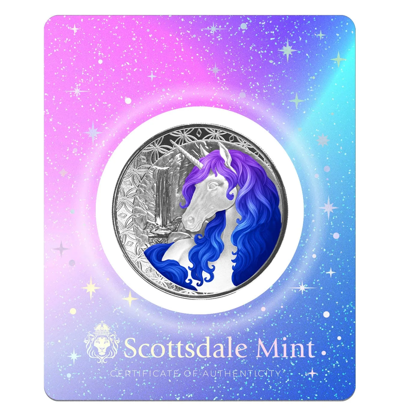 2025 Fiji | Unicorn “Celestra” 1 oz Silver Colorized Coin