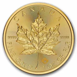 2026 Canada 1 Oz Gold Maple Leaf Bu 320692 Obv