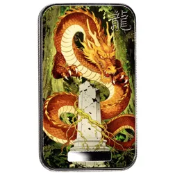 2026 Dragon Zhenyue 1 Oz Silver Colorized Bar