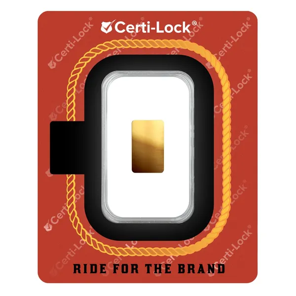 100thaubar Cowboyseries Gunslinger Certilock Back