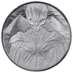 2025 Samoa Alien Architects 1 Oz Silver Coin Obverse