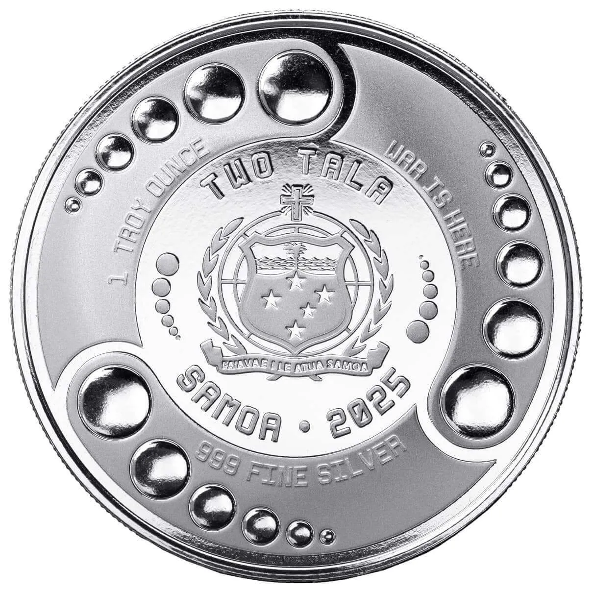 2025 Samoa Alien Architects 1 oz Silver Colorized Coin