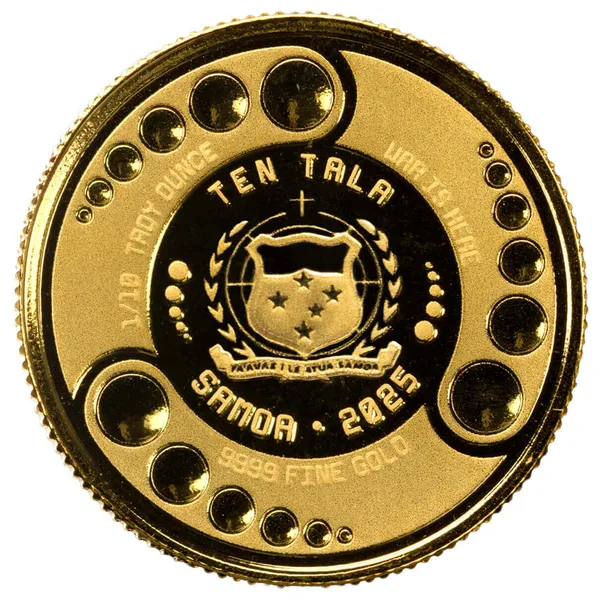 2025 Samoa Alien Architects 1 10th Oz Gold Coin Reverse 1
