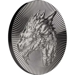 Dragon Stacker 1 Oz Silver Round Obverse Side Shot 1