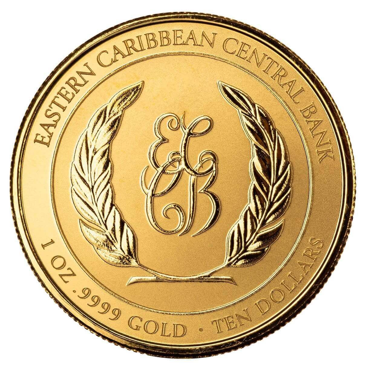 2023 EC8 St Vincent Humpback Whale 1 oz Gold Coin