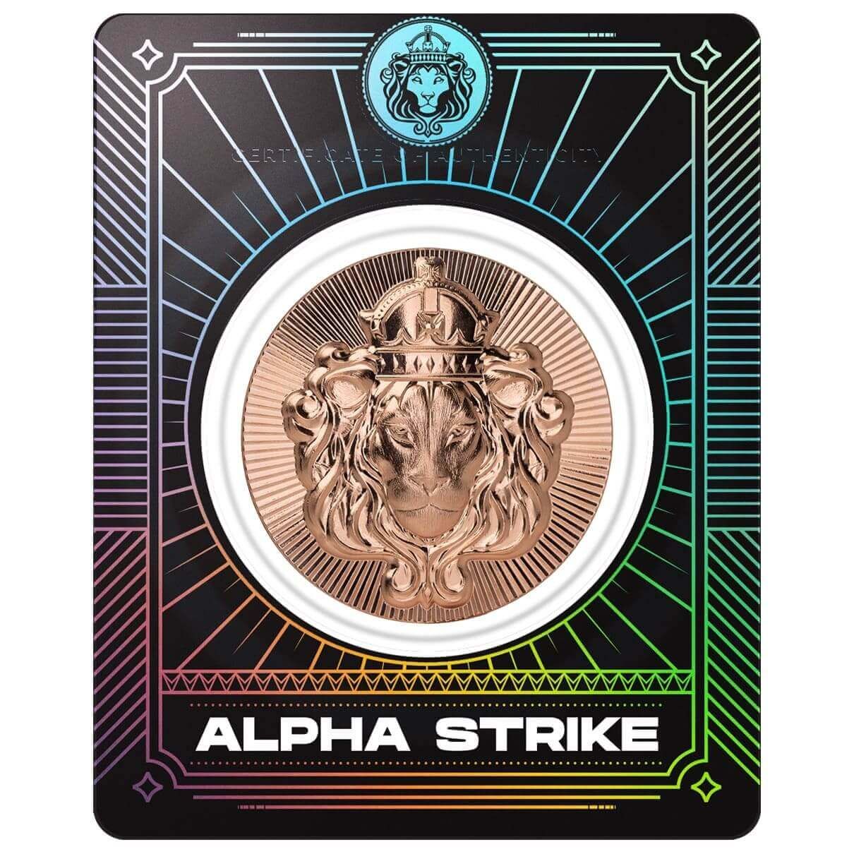 Scottsdale Stacker® 1 oz Copper Round Alpha Strike