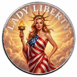 1ozaground Lady Liberty