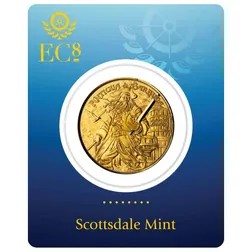 2025 Ec8 Antigua Barbuda Rum Runner And Pirate 1 Oz Gold Coin Certilock Front