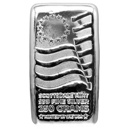 250g Cast Ag Bar Usa 250th Anniversary Front