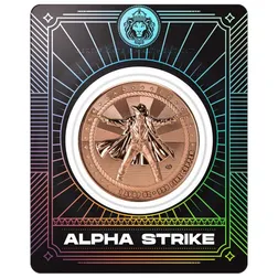 Scottsdale Cowboy Gunslinger 1 Oz Copper Round Alpha Strike Front