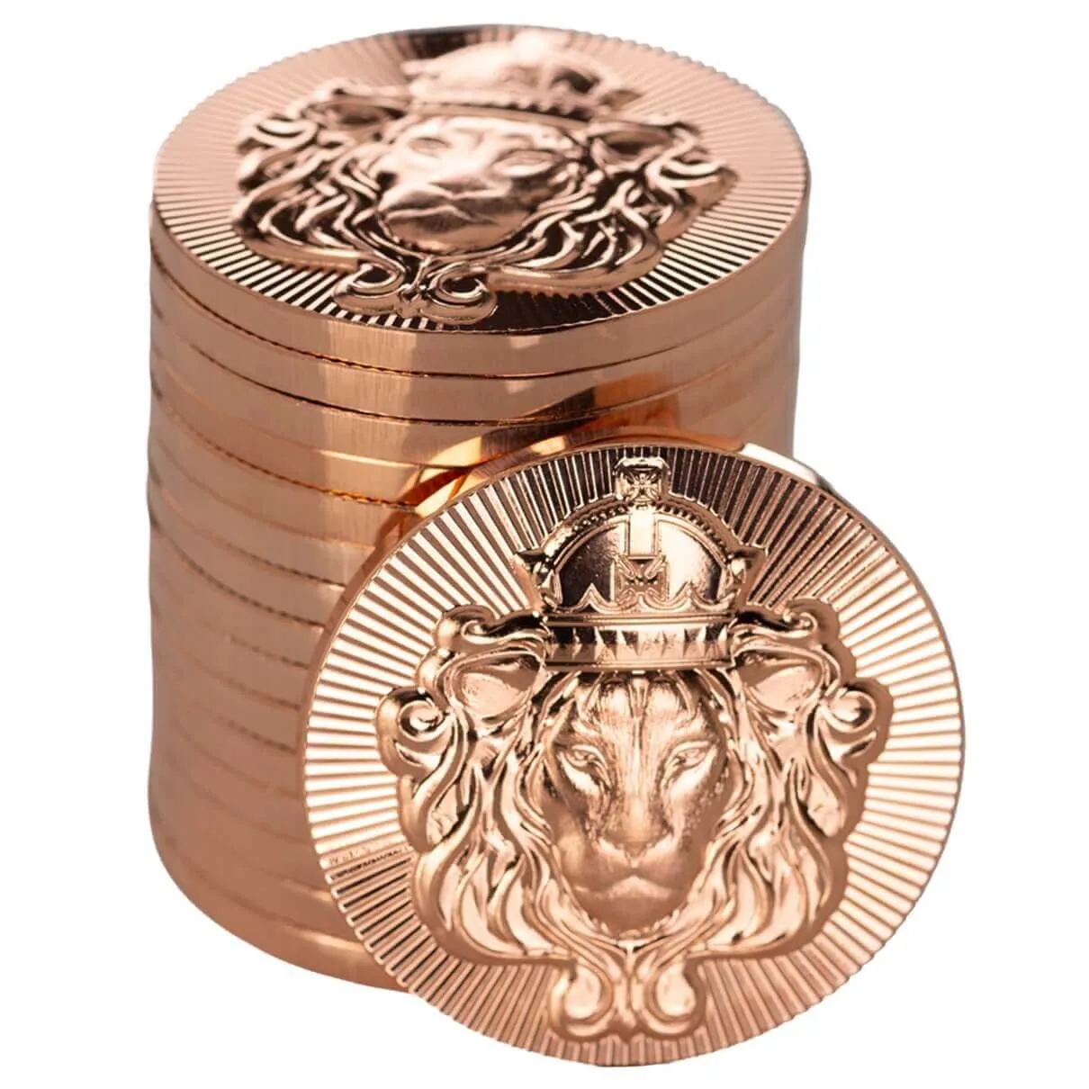 Scottsdale Lion Stacker® 1 oz Copper Round | Scottsdale Mint