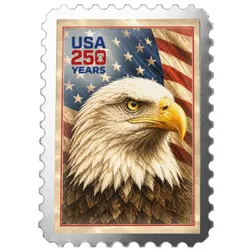Us 250 Anniversary Stamp Eagle