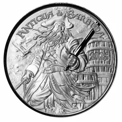 2025 Ec8 Antigua Barbuda Rum Runner And Pirate 1 Oz Silver Coin Obverse Adjusted 1