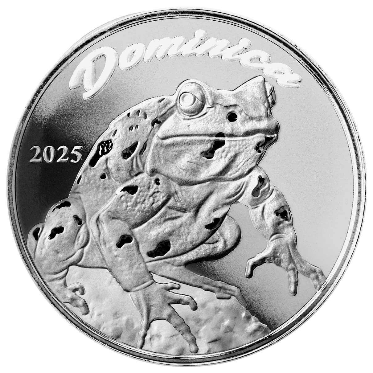 2025 EC8 Dominica | Mountain Chicken 1 oz Silver Coin