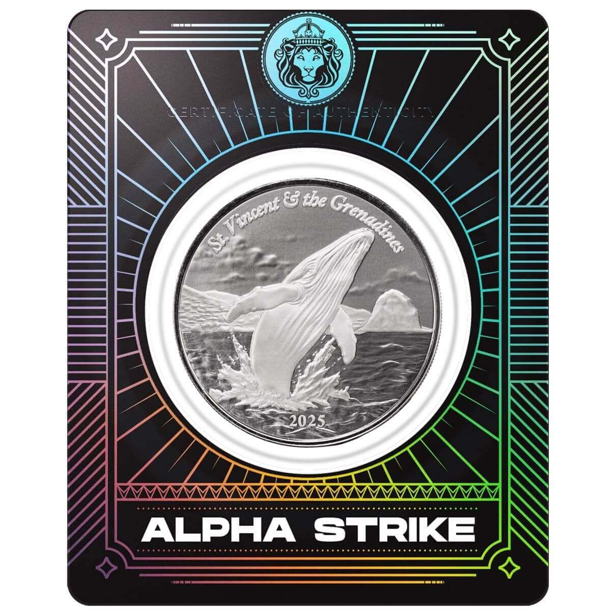 2025 EC8 Anguilla | Regatta 1 oz Silver Coin Alpha Strike