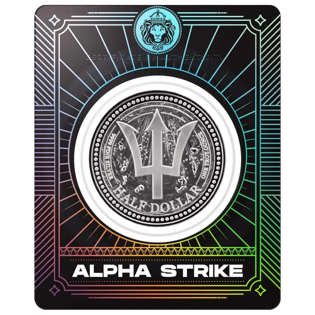 2026 Barbados Trident 1 oz Silver Coin Alpha Strike™
