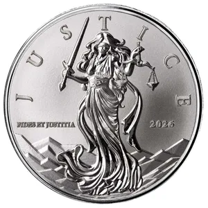 Lady Justice Series | Gibraltar Legal Tender