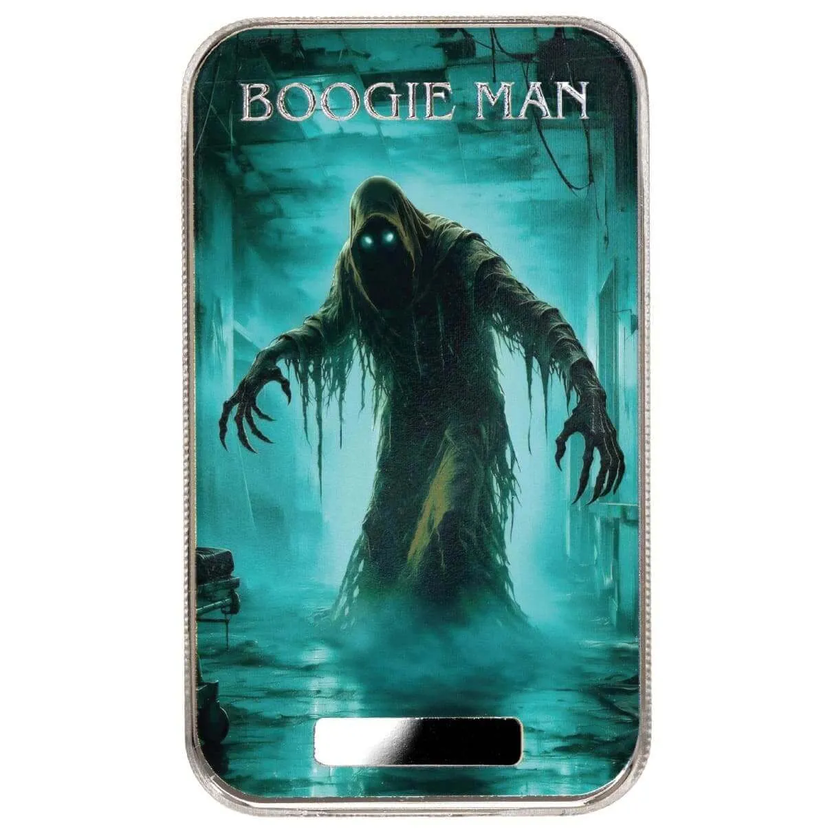 2026 Monster Collection | Boogieman 1 oz Silver Colorized Bar
