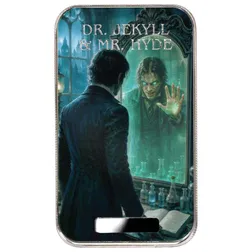 2026 Monster Collection Dr. Jekyll Mr. Hyde 1 Oz Silver Colorized Bar