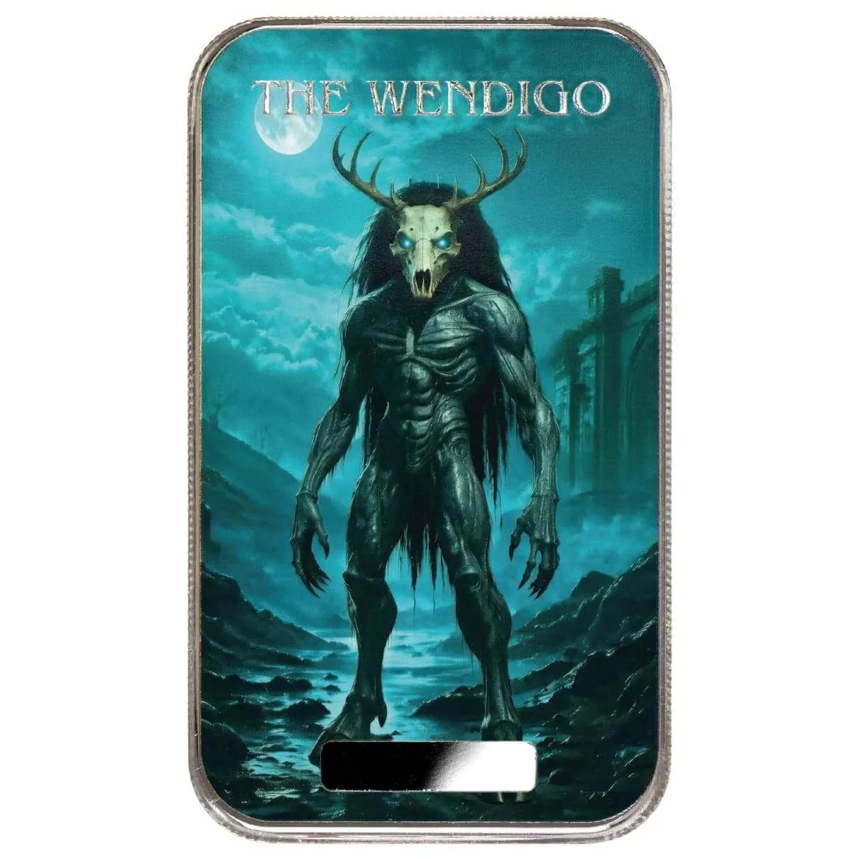 2026 Monster Collection | Wendigo 1 oz Silver Colorized Bar