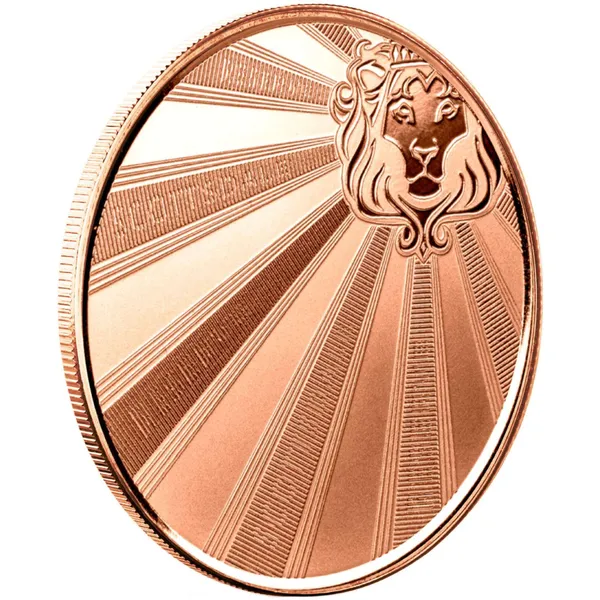Scottsdale Reserve 1 Avdp Oz Copper Round Obverse 3 4 View
