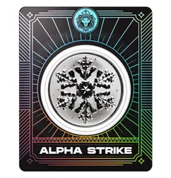 1 Oz Silver Snowflake Third In Series Round Alpha Strike