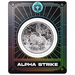 2026 Samoa Mermaid Under The Sea 1 Oz Silver Coin Alpha Strike Front
