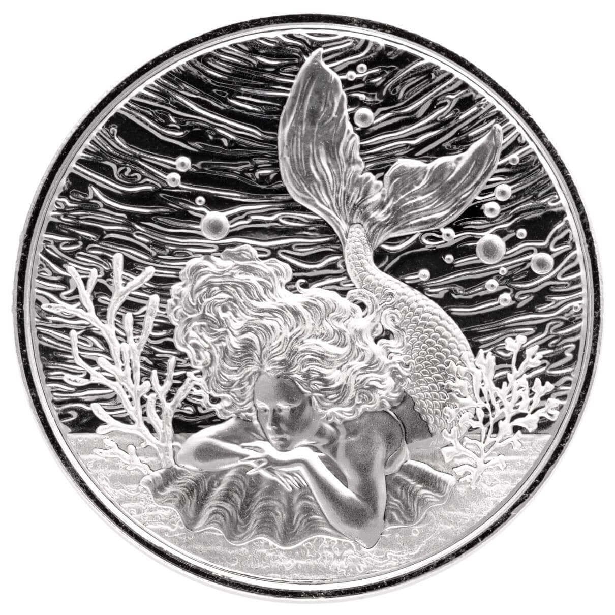 2026 Samoa Mermaid Under the Sea 1 oz Silver Coin | Scottsdale Mint