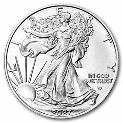 2027 American Silver Eagle 1 Oz Obverse.webp
