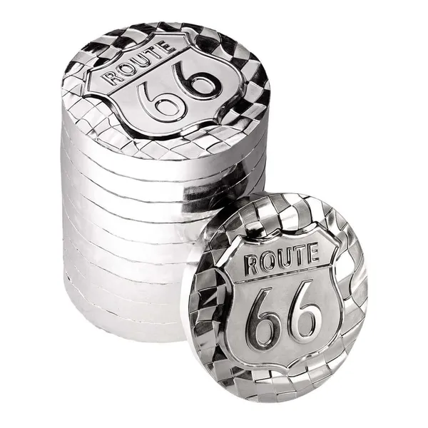 Route 66 Stacker 2 Oz Silver Round Stack