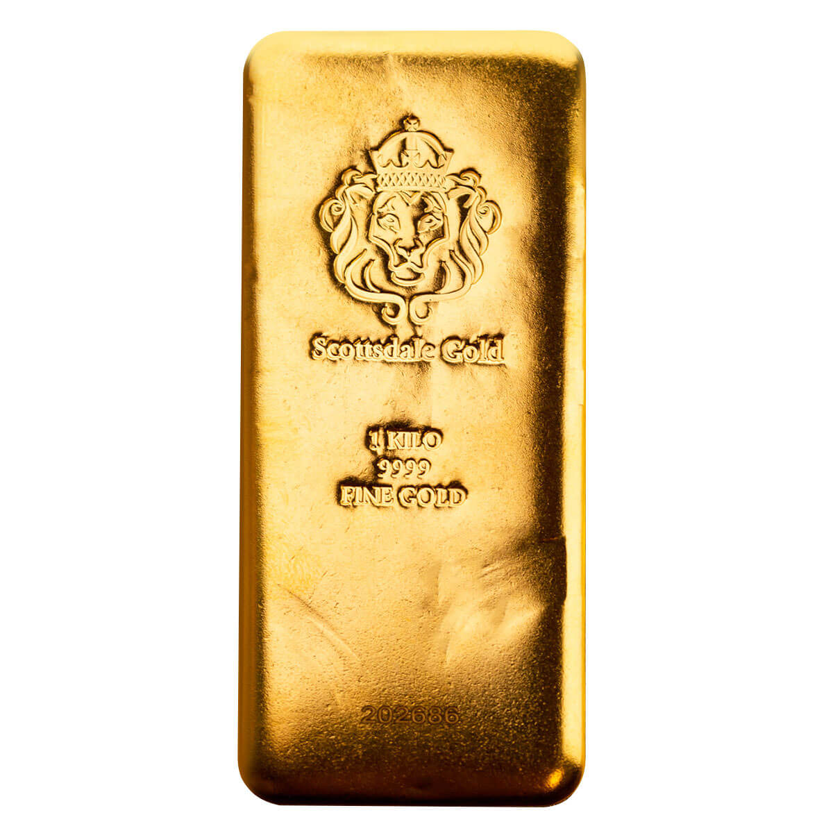 Fractional Gold Bullion #A504 1/100 oz .9999 Gold Bar by Scottsdale Mint 