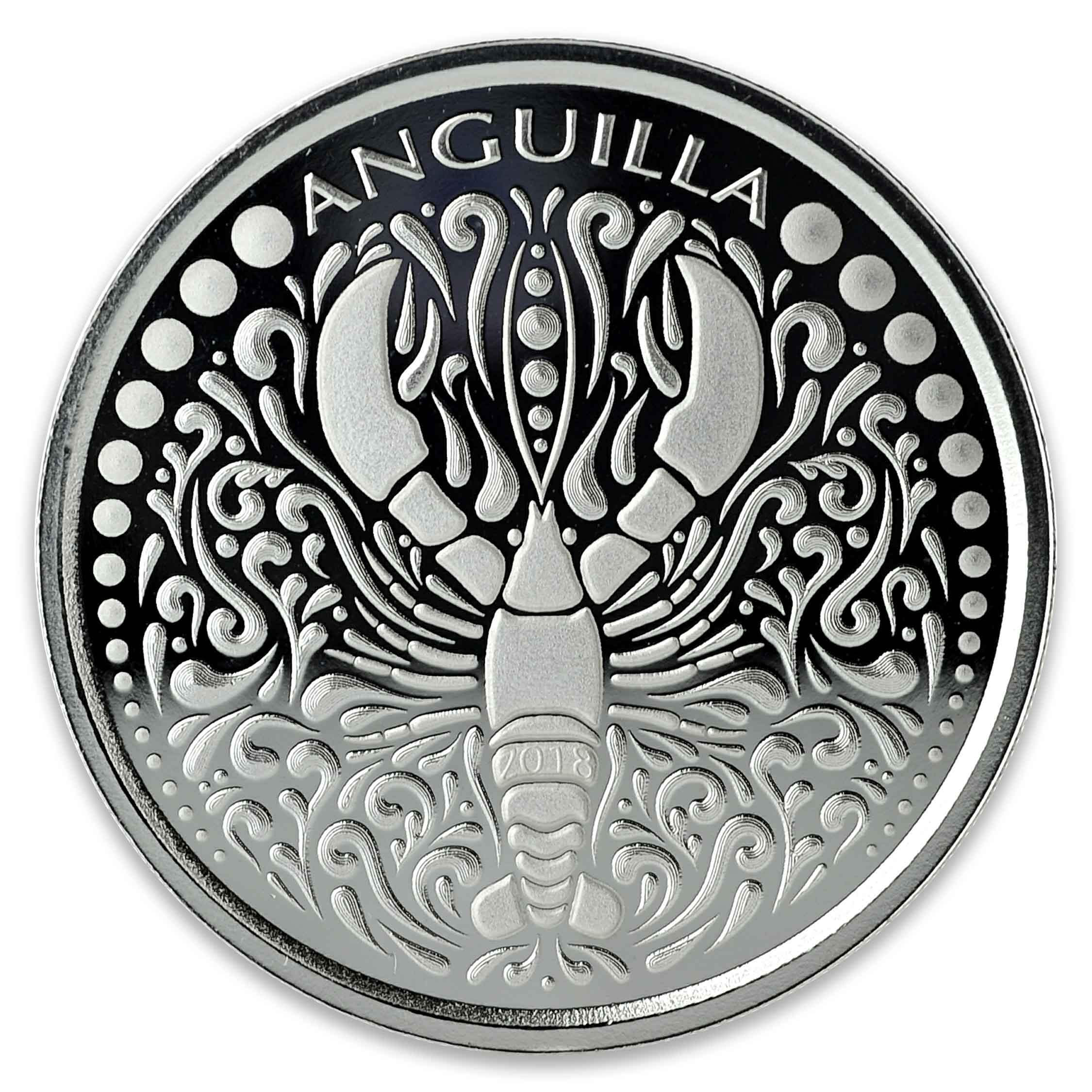 2018 EC8 Anguilla 1 oz Silver Coin