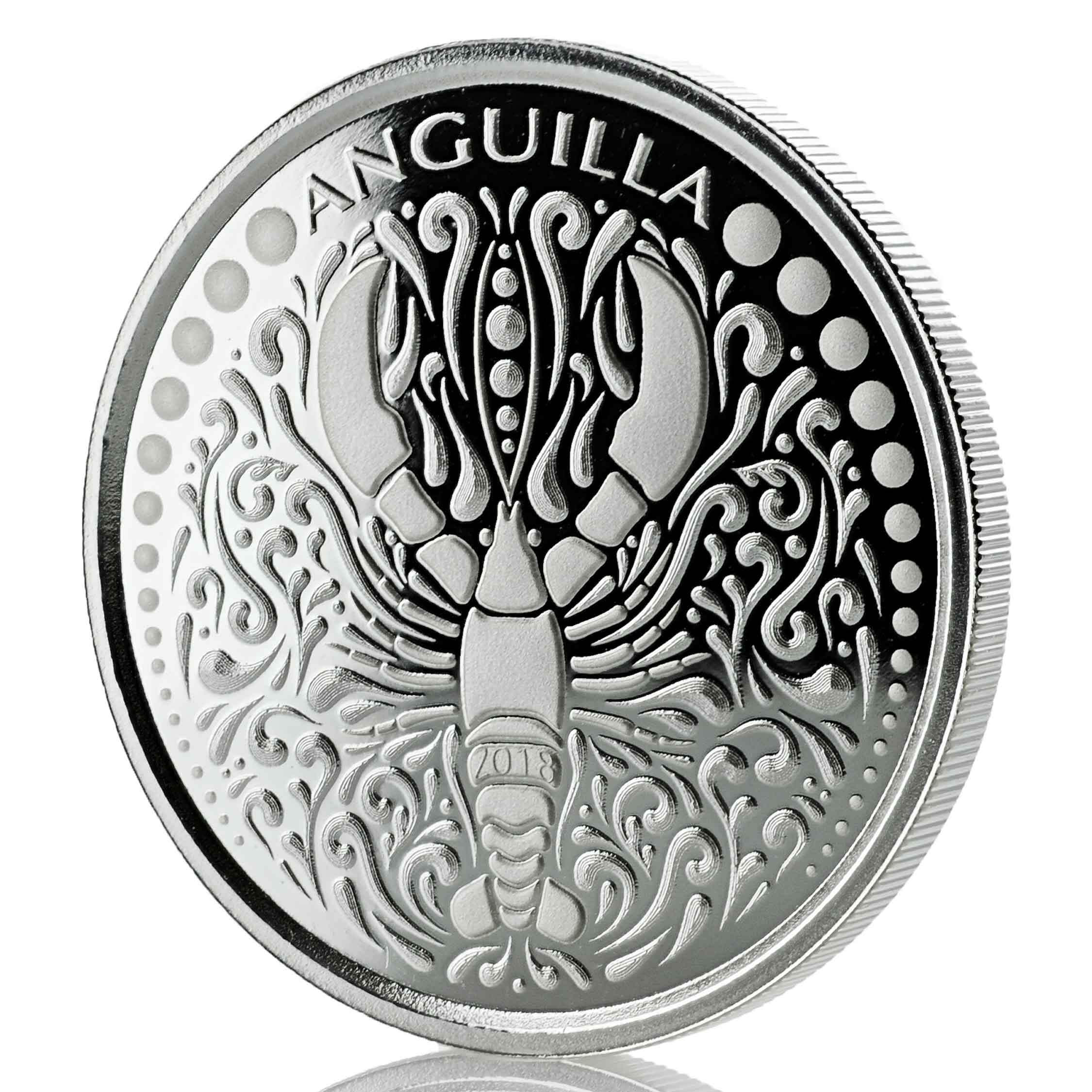 2018 EC8 Anguilla 1 oz Silver Coin