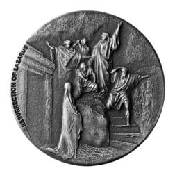2020 Biblical Series | Resurrection of Lazarus 2 Oz Silver Coin