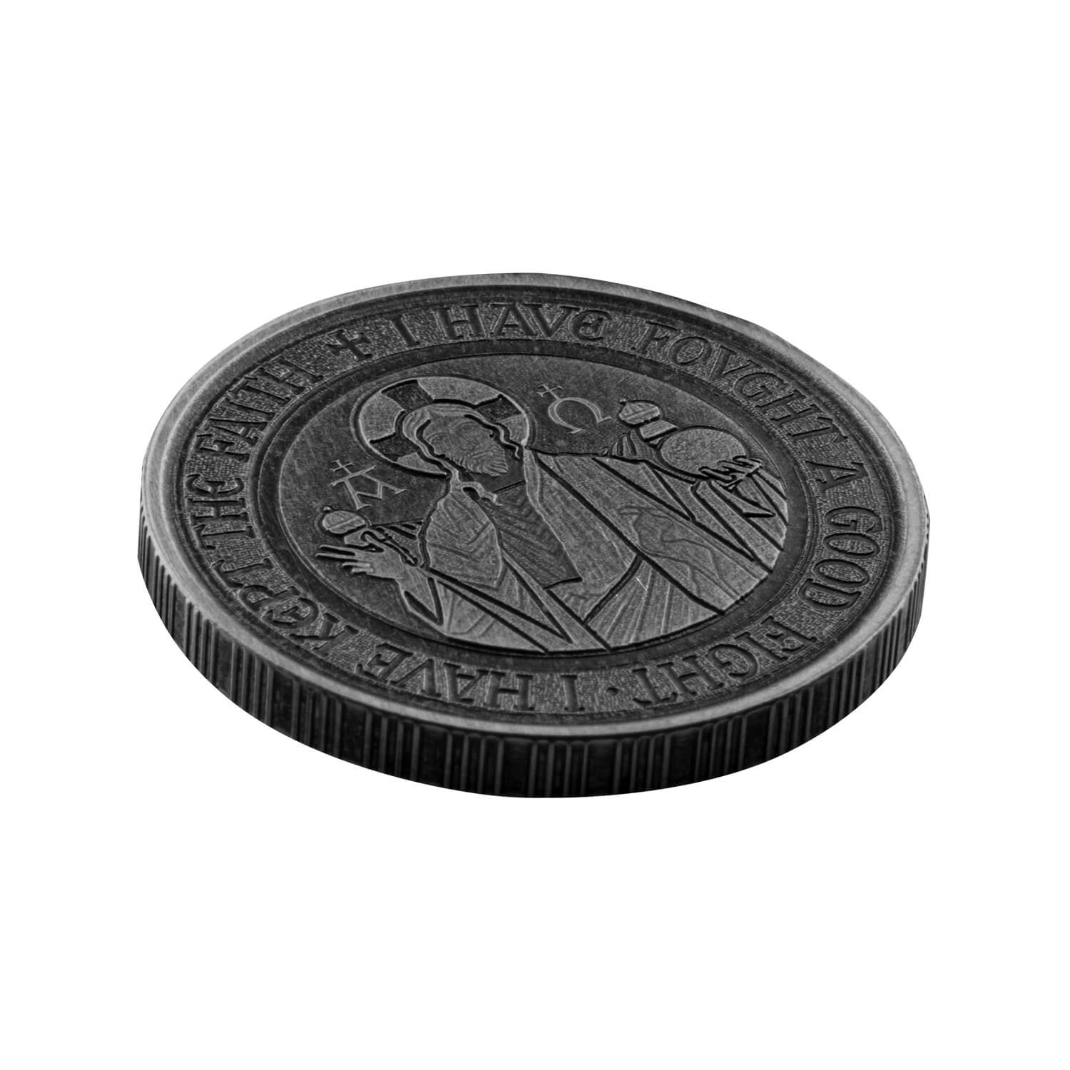 2021 Samoa Alpha & Omega .5oz Silver Antique Coin