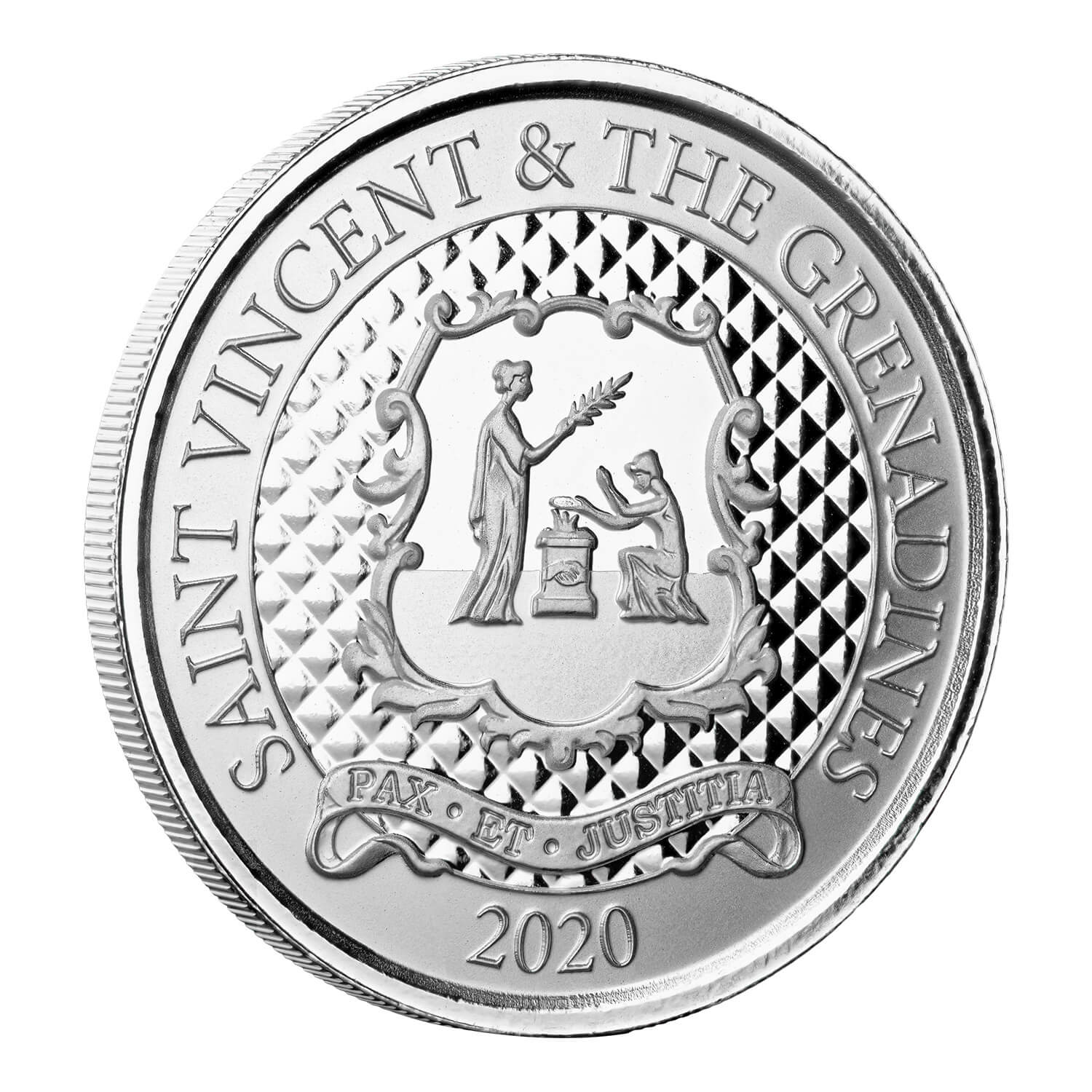 2020 Ec8 Montserrat "oriole" 1 Oz Silver Coin (copy)