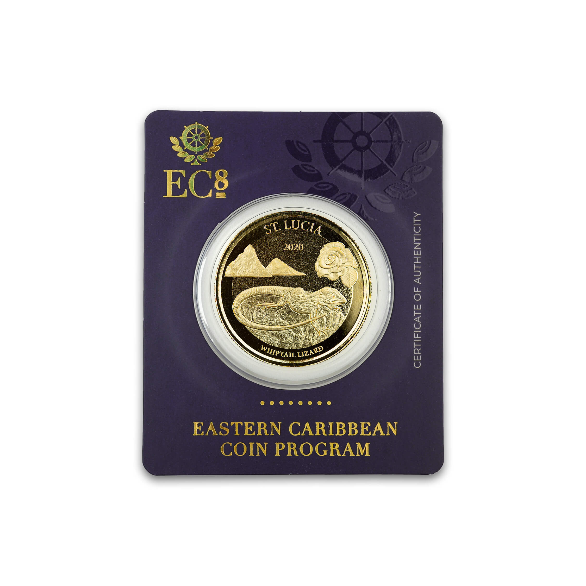 2020 Ec8 St Vincent & The Grenadines "pax Et Justitia" 1 Oz Gold Coin (copy)