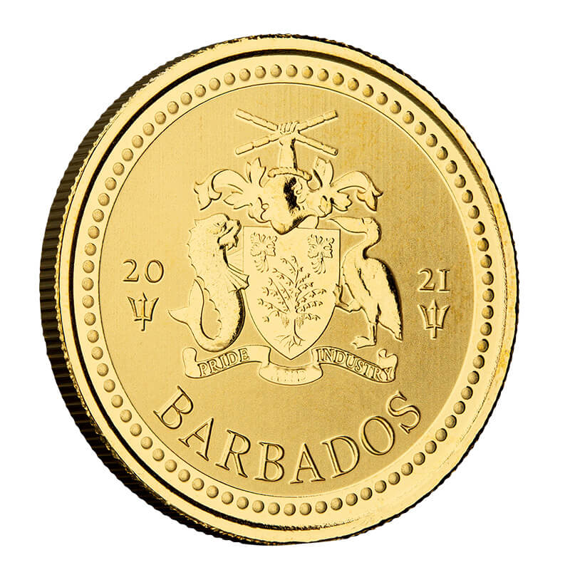 2020 Barbados Trident 1 Oz Gold Coin (copy)