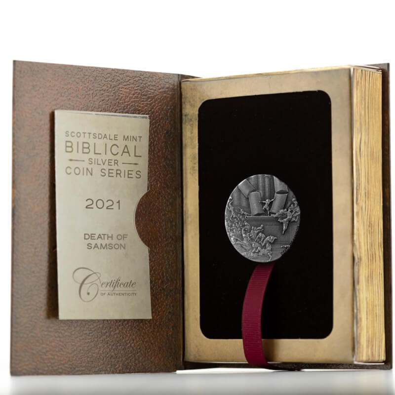 2020 Biblical Series | Christ In The Synagogue 2 Oz Silver Coin