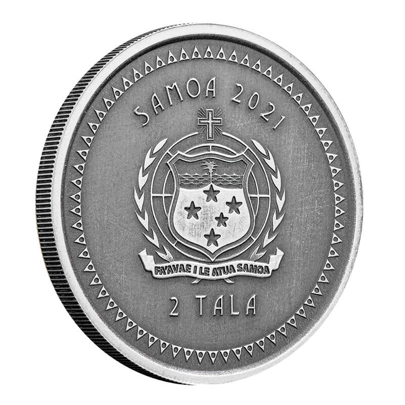 2021 Samoa Pacific Mermaid 1 Oz Silver Coin (copy)