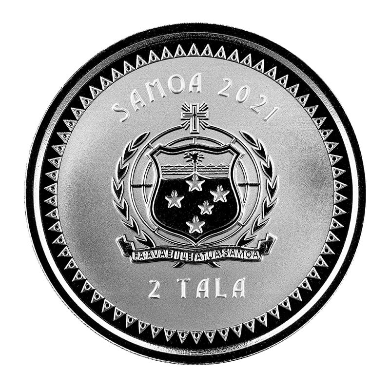 2018 Fiji Mermaid Rising 1 Oz Silver Coin (copy)