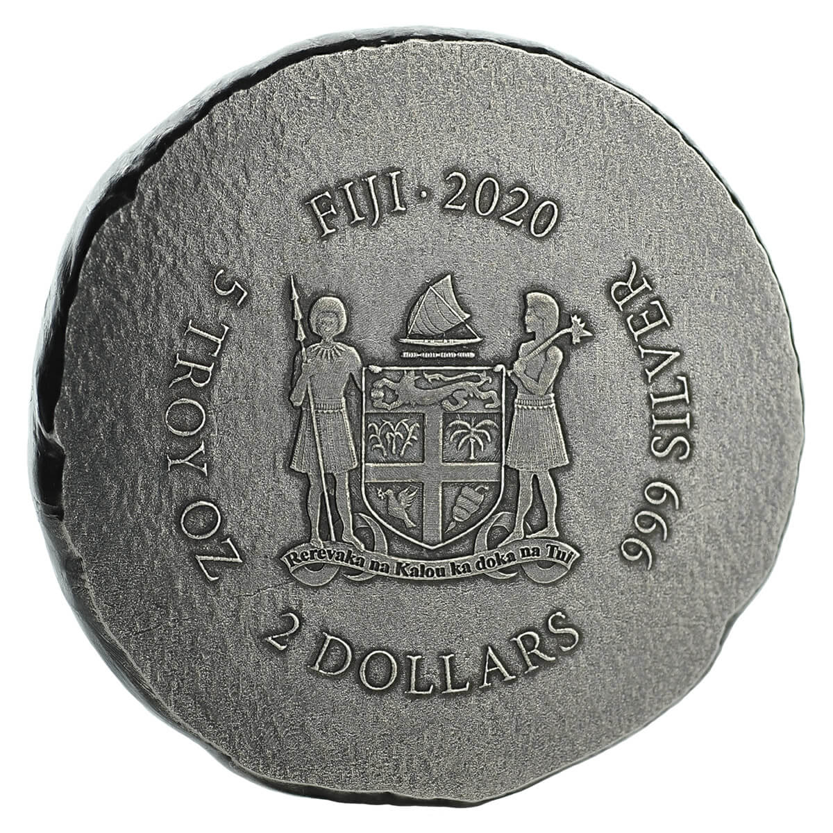 2020 Fiji Terracotta Warriors 5 Oz Silver Coin